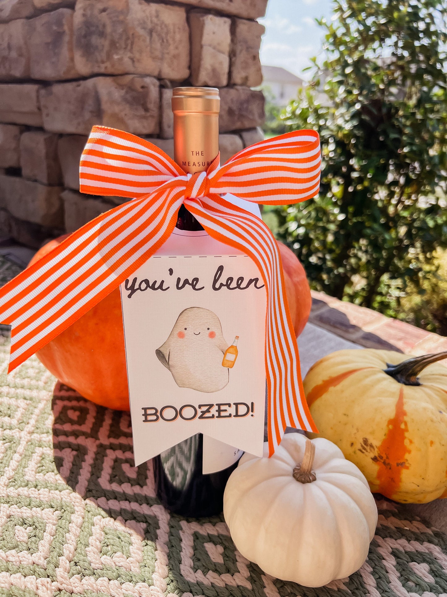 Boozed Kit, You've Been Boozed, We've Been Boozed, Halloween Tags, Instant Download, Booed, Booed Signs, Adult Halloween, Alcohol Tag