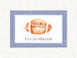 Personalized Boy Sports Football Laminated Placemat