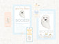 Blue Gingham Boo Kit, You've Been Booed, We've Been Booed, Halloween Tags, Instant Download, Booed, Booed Signs